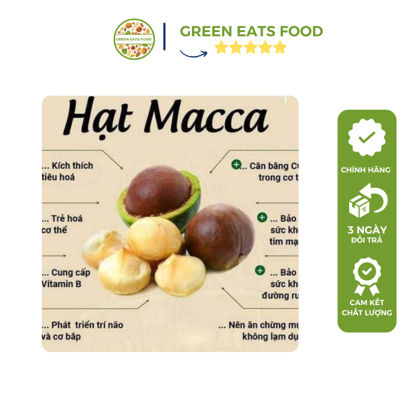 hạt macca giá mềm